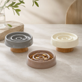 Ceramic Slow Feeder Bowl Raised